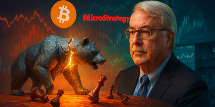 Bitcoin Treasury Bear Market ‘Gradually’ Ending as Renowned Short Seller Closes MSTR/BTC Position