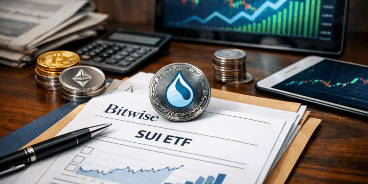 Bitwise Files for Spot SUI ETF as Competition Intensifies in Crypto Fund Market