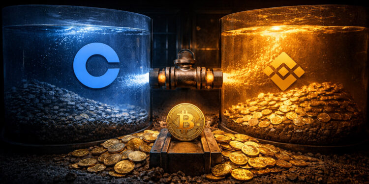 Panic Selling Bitcoin on Coinbase Causes Price Gap on Binance, Exposing a “Messy” Institutional Market Failure