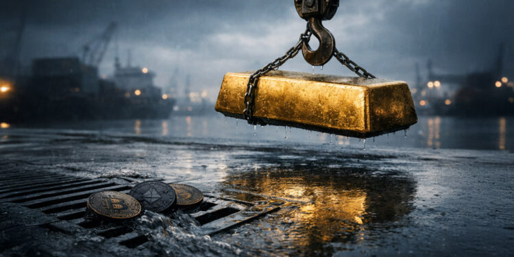 Bitcoin Stalls While Tokenized Gold Experiences Increased Whale Interest