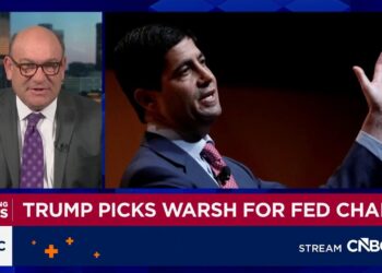 Trump Nominates Kevin Warsh for Federal Reserve Chair to Succeed Jerome Powell