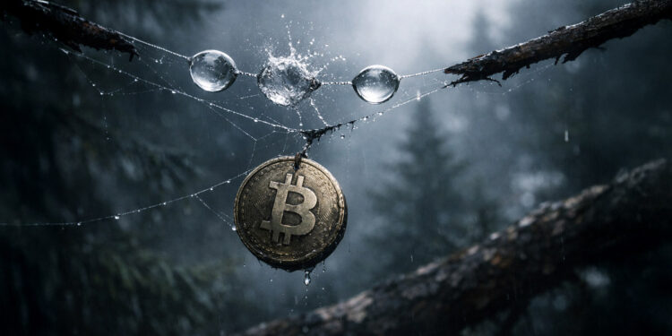 Bitcoin Enters a High-Risk Window as Credit Stress Builds Beneath a Record 206% Stock Bubble