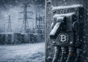 Bitcoin Hashrate Slumps as US Miners Curtail During Winter Storm