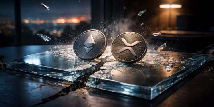 Crypto Market Plummets, Losing $220B Amid Israel’s Strikes on Gaza; ETH and XRP Experience Major Weekend Losses