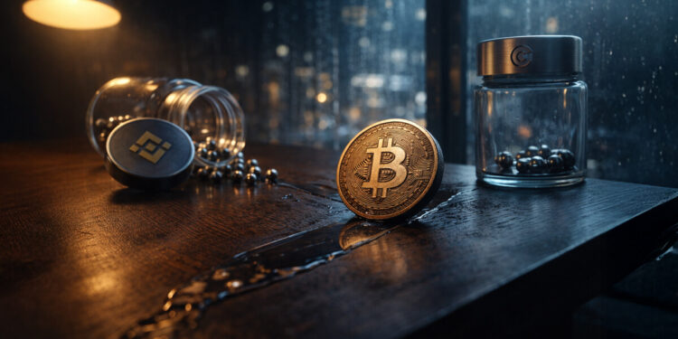 Bitcoin Drop Reveals Coinbase Diamond Hands and Binance Panic Sellers