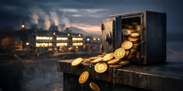 Bitcoin Miners Liquidate 5,359 BTC as Winter Energy Costs Rise and $7.4 Billion Treasury Dwindles