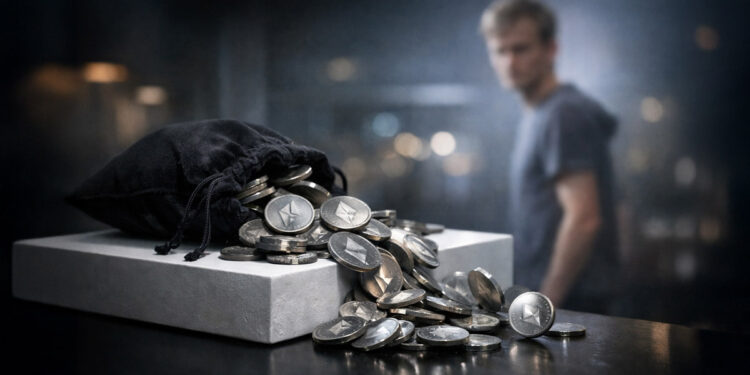 Ethereum Faces Diverging Paths as Buterin Sells, Foundation Stakes