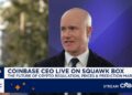 Coinbase CEO Brian Armstrong on Crypto Regulation: Banks Should Compete on a Level Playing Field