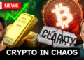 Bitcoin Breakdown, Gold Goes Parabolic, Clarity Act Collapse & Market Chaos