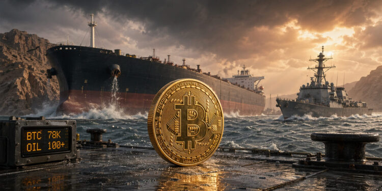 Bitcoin Ends Week Resilient Around $78,000 Trump’s New Rhetoric Sends Oil Price Back Above $100