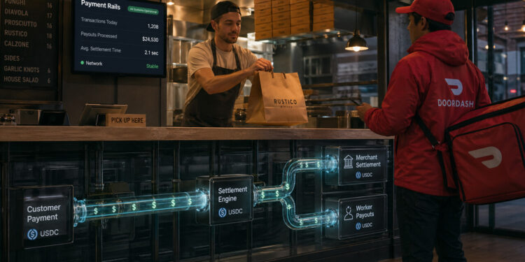 DoorDash is Integrating Stablecoins into its Core Labor Infrastructure Across 40+ Countries