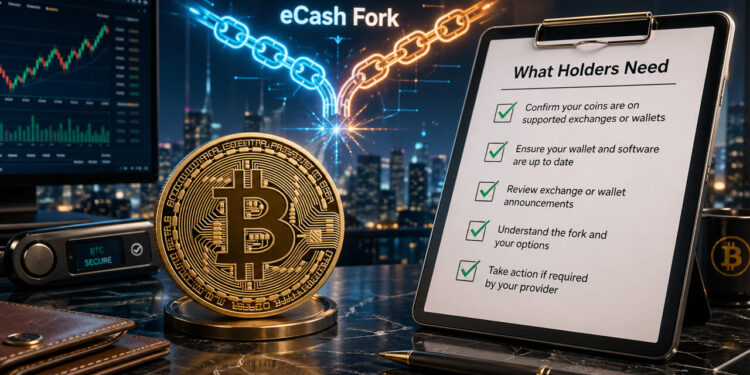 Top Bitcoin Developer Launches New BTC Fork Offering Holders New eCash, but Warns of Potential Risks