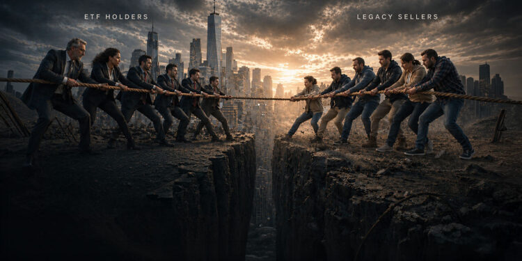 Surprisingly, Bitcoin’s Paper Hands Are Not ETF Buyers as 38% Plunge Reveals