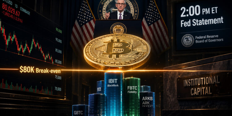 Bitcoin Heads into Fed Decision Today at the Exact Price Where Its Strongest Holders May Finally Sell