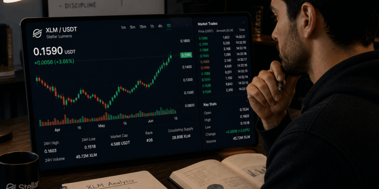 XLM Stall Near Key Levels as Mixed Signals Keep Traders on Edge